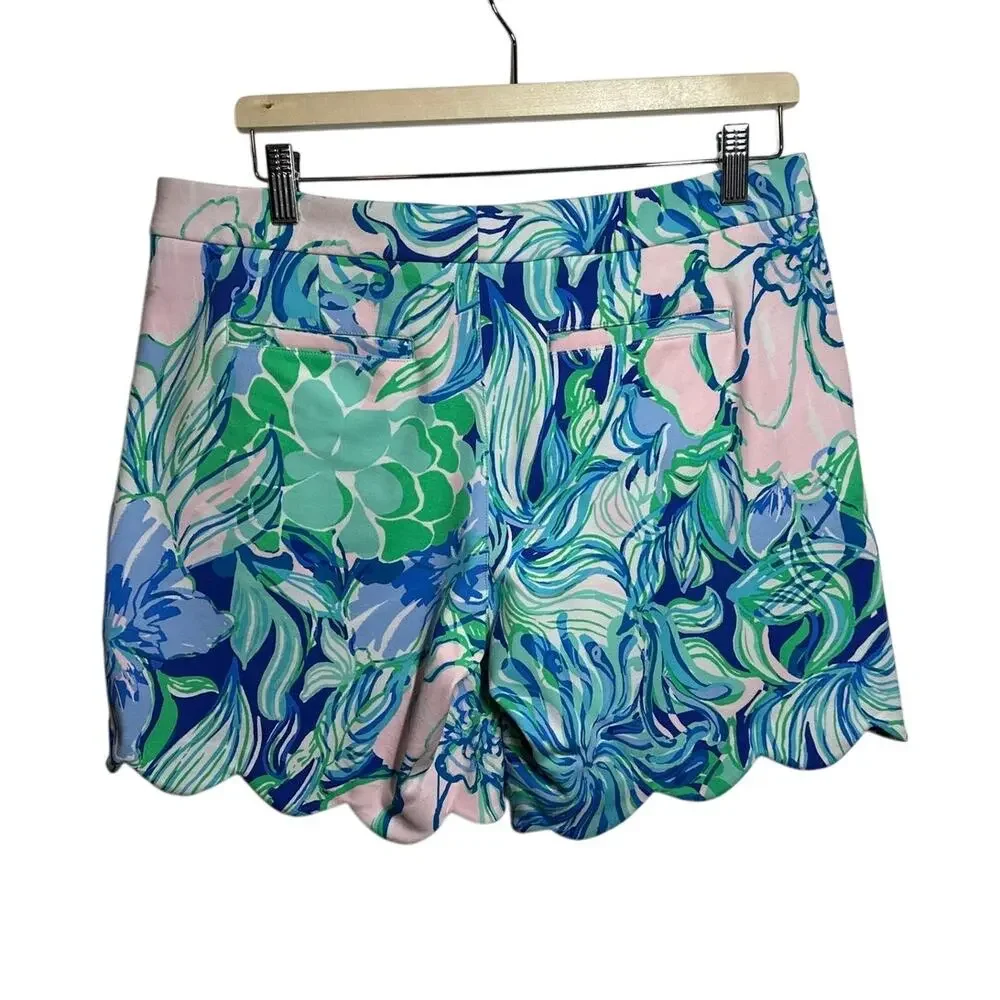 Lilly Pulitzer Darci Resort Ponte Knit Scalloped Hem 7